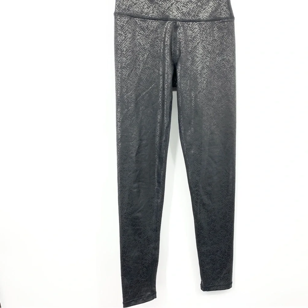 Offline Aerie American Eagle Women Small Pants Leggings‎ Black Shine High Rise